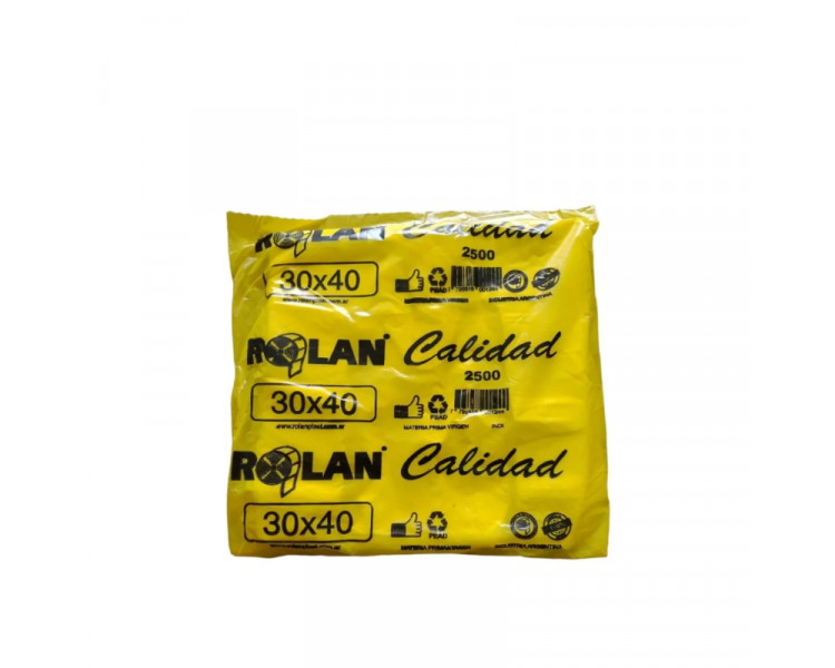 CAMISETA ROLAN 30X40 FUNDA AMARILLA (XPAQ *
