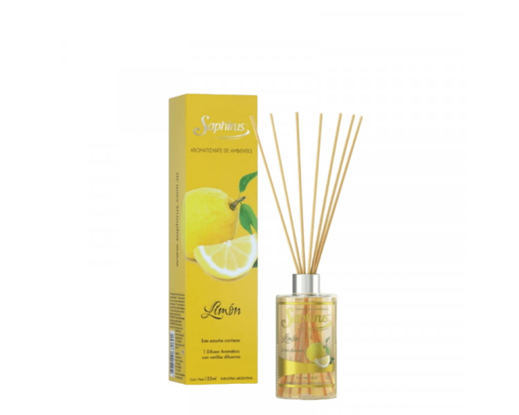 DIFUSORES AROMATICOS LIMON SAPHIRUS X 125ML. - 376