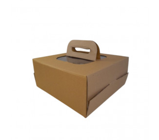 CAJA P/TORTA MALETIN C/VENT APILAB MICRO 32X32X14
