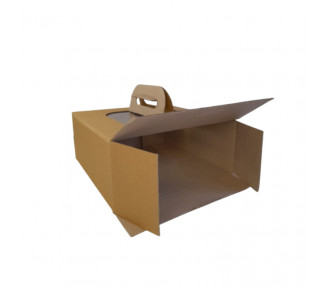 CAJA P/TORTA MALETIN C/VENT APILAB MICRO 32X32X14