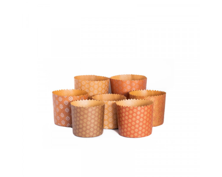 MOLDE DE PAPEL PARA PAN DULCE X 100 GRS. (X 100)