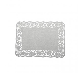 BLONDA BORDADA RECTANGULAR 18 X 25 CM (X100)