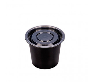 POTE DEGUSTACION X 45CC BLACK ALTO (X100) PLASTIVAS