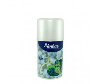 AROMATIZANTE AMBIENTES P/DISPENSER AMBAR UVA X280CC. - 302