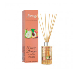 DIFUSORES AROMATICOS PERA Y DURAZNO SAPHIRUS X 125ML. - 376