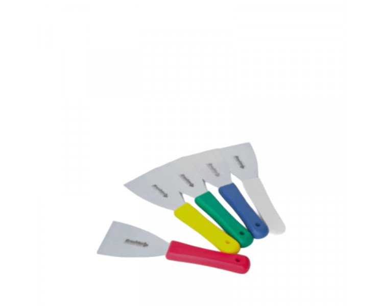 ESPATULA SANITARIA ACERO INOX.AZUL 7,62CM-9203 THM