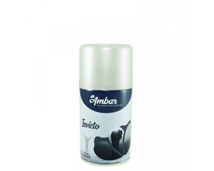 AROMATIZANTE AMBIENTES P/DISPENSER AMBAR INVICTO X280CC. - 302