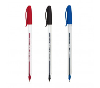 BOLIGRAFO PAPER MATE KM 100 1MM NEGRO (X1)-0182201