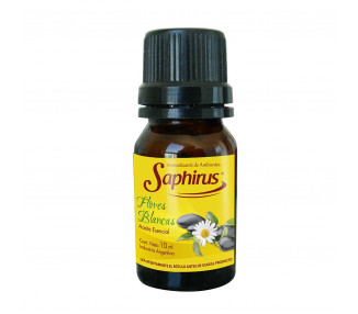 AROMATIZANTE ACEITE P/HORNILLO FLORES BLANCAS SAPHIRUS 10ML. - 477