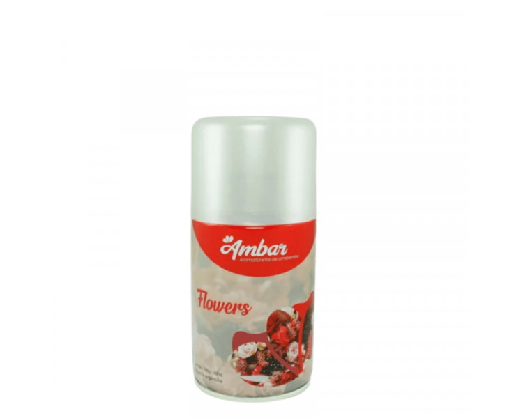 AROMATIZANTE AMBIENTES P/DISPENSER AMBAR FLOWERS X280CC. - 302