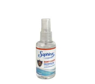 ALCOHOL SANITIZANTE SAPHIRUS EN SPRAY X 60ML. - 712