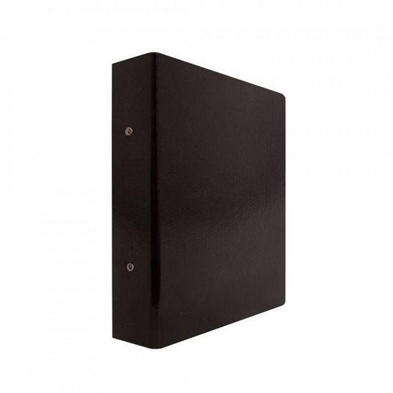 CARPETA FIBRA NEGRA ESCOLAR 3X40 MM. - 001603