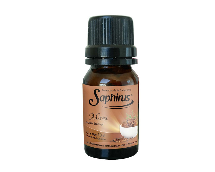 AROMATIZANTE ACEITE P/HORNILLO MIRRA SAPHIRUS 10ML. - 477