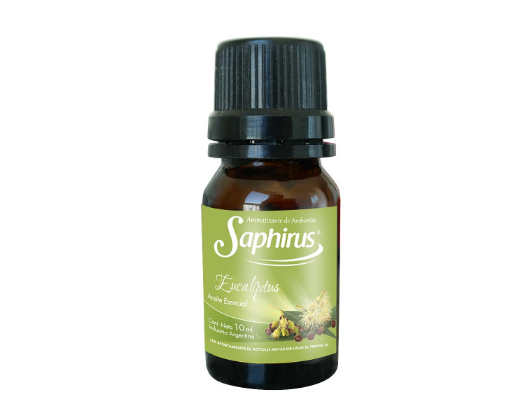 AROMATIZANTE ACEITE P/HORNILLO EUCALIPTUS SAPHIRUS 10ML. - 477