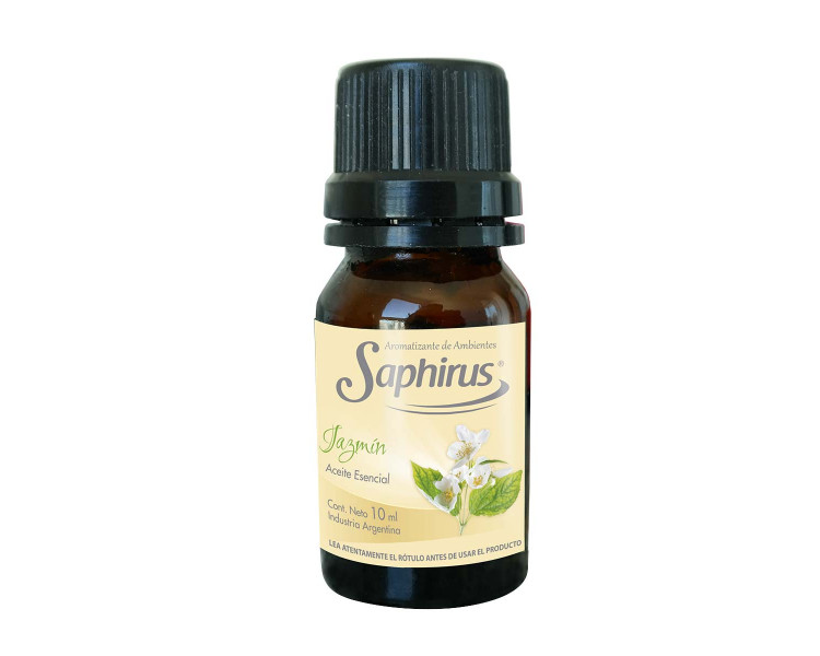 AROMATIZANTE ACEITE P/HORNILLO JAZMIN SAPHIRUS 10ML. - 477