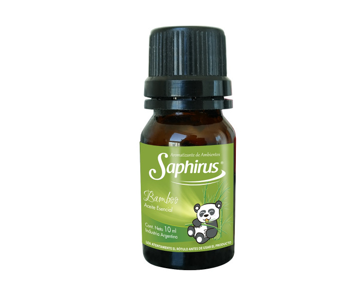 AROMATIZANTE ACEITE P/HORNILLO BAMBOO SAPHIRUS 10ML. - 477
