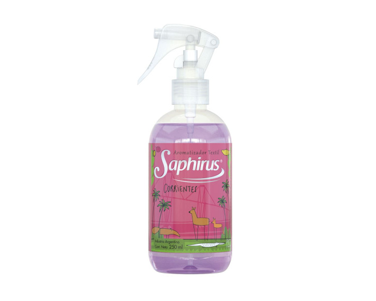 AROMATIZADOR TEXTIL MARACUYA - CORRIENTES SAPHIRUS X 250ML. - 417