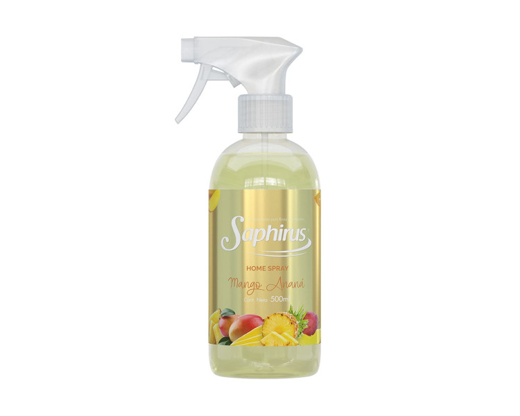 AROMATIZADOR HOME SPRAY MANGO - ANANA SAPHIRUS X 500ML. - 677
