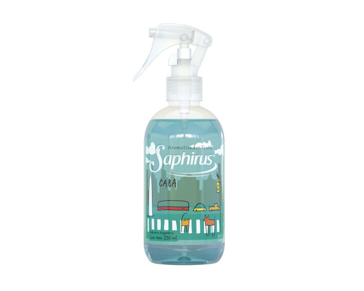 AROMATIZADOR TEXTIL ROCIO - CABA SAPHIRUS X 250ML. - 417
