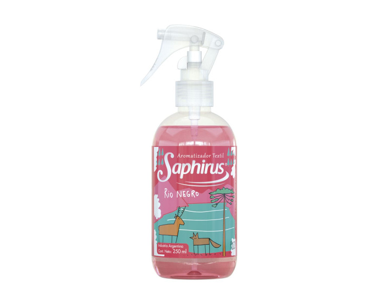 AROMATIZADOR TEXTIL MERY - RIO NEGRO SAPHIRUS X 250ML. - 417