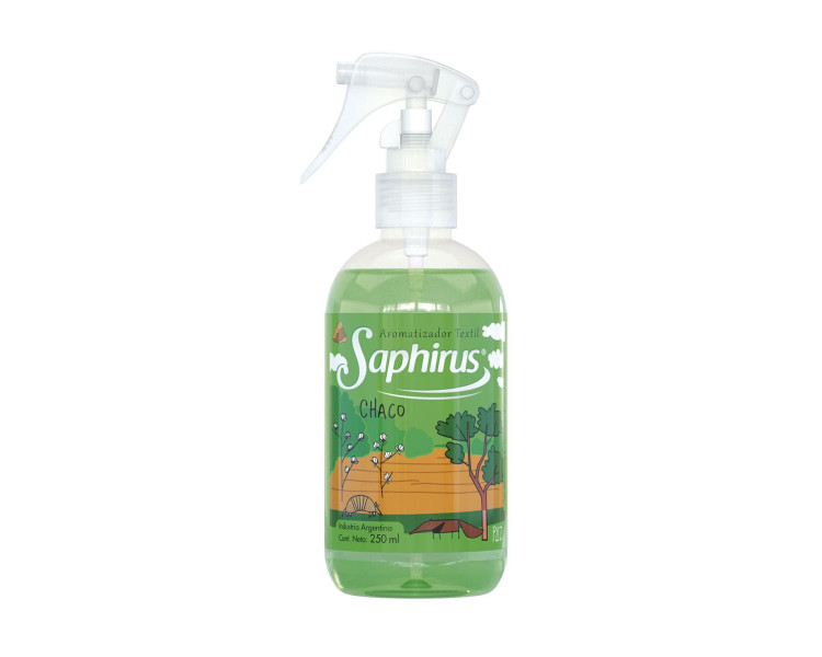 AROMATIZADOR TEXTIL BAMBOO - CHACO SAPHIRUS X 250ML. - 417