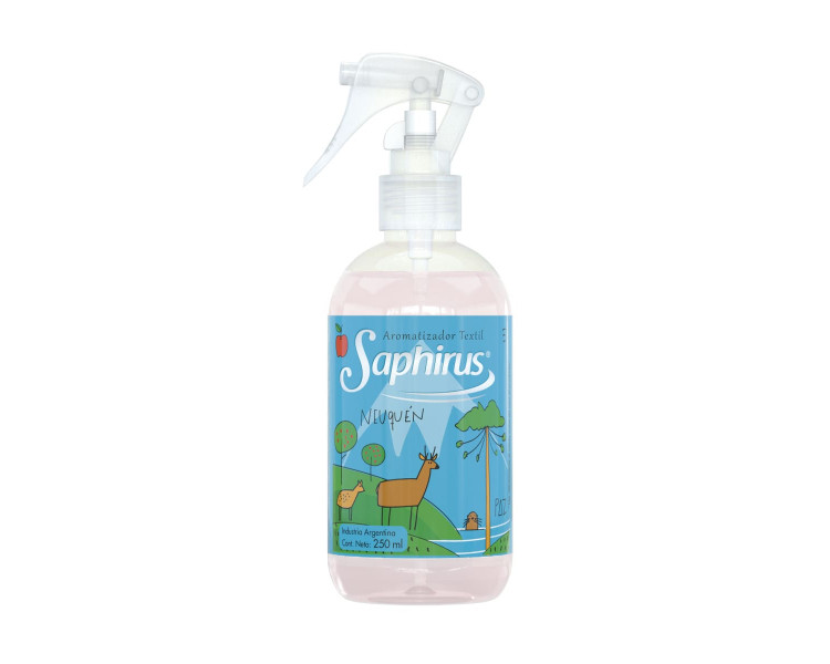 AROMATIZADOR TEXTIL FLORES BLANCAS - NEUQUEN SAPHIRUS X 250ML. - 417