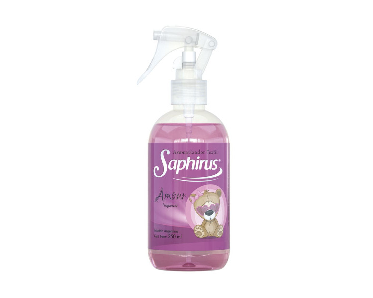 AROMATIZADOR TEXTIL AMOUR SAPHIRUS X 250ML. - 417