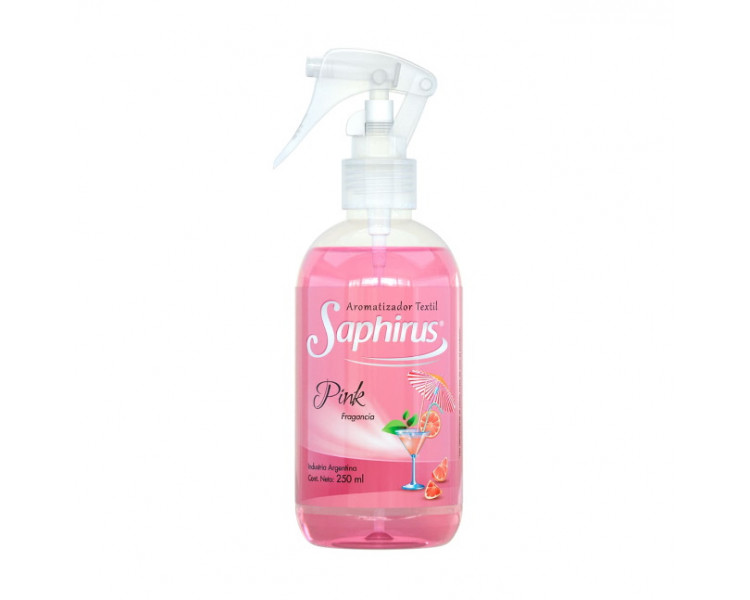 AROMATIZADOR TEXTIL PINK SAPHIRUS X 250ML. - 417 *