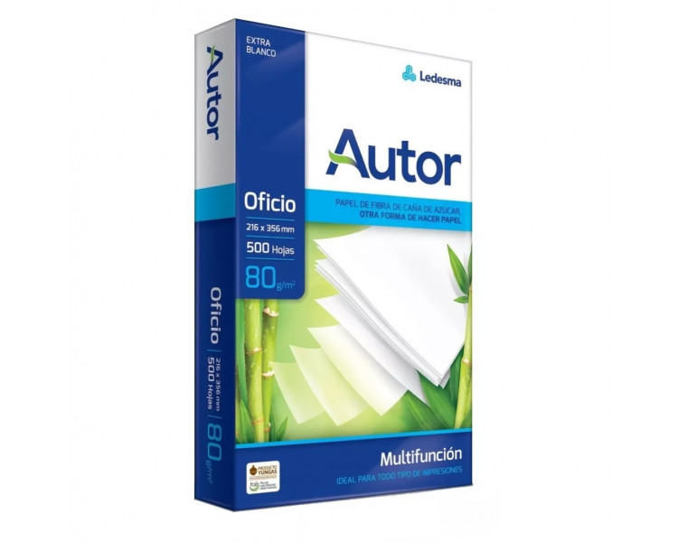 RESMA LEDESMA AUTOR FOT. OFICIO 80 GRS.X 500H.-0360330