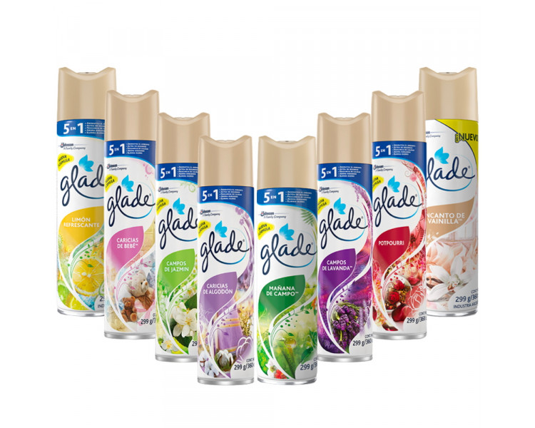 DESODORANTE AMBIENTE AER. GLADE PARAISO AZUL. X 360 CC - 5078-368945