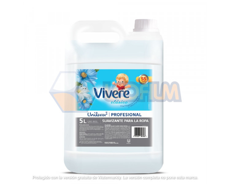 SUAVIZANTE VIVERE X 5 LTS. - 11332
