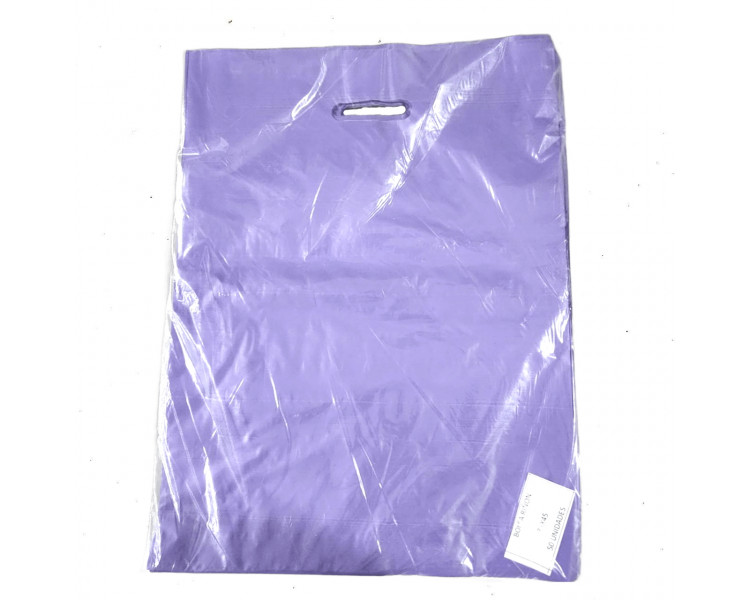 BOLSA TROQUEL AD ECO LISA 35X45 LILA (X50)