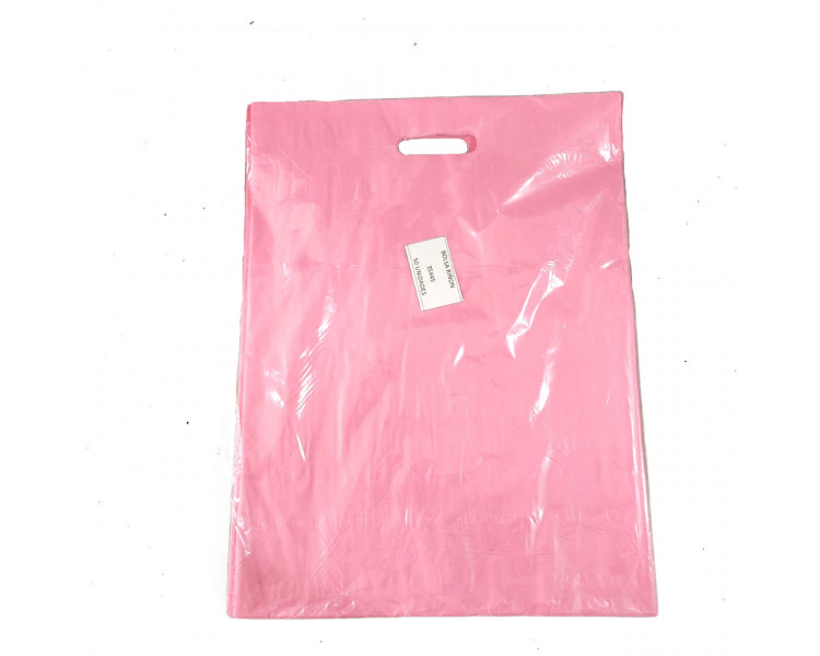 BOLSA TROQUEL AD ECO LISA 35X45 ROSA (X50)